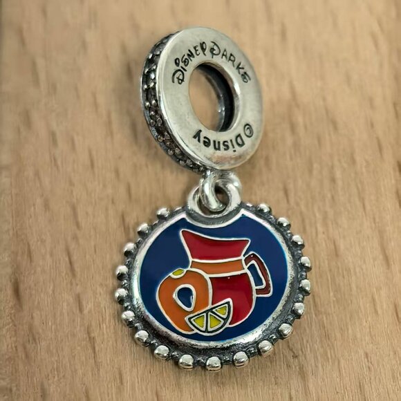 Pandora Jewelry - Pandora Jewelry 2023 Disney Food and Wine Festival Charm, S925 Silver Bracelets